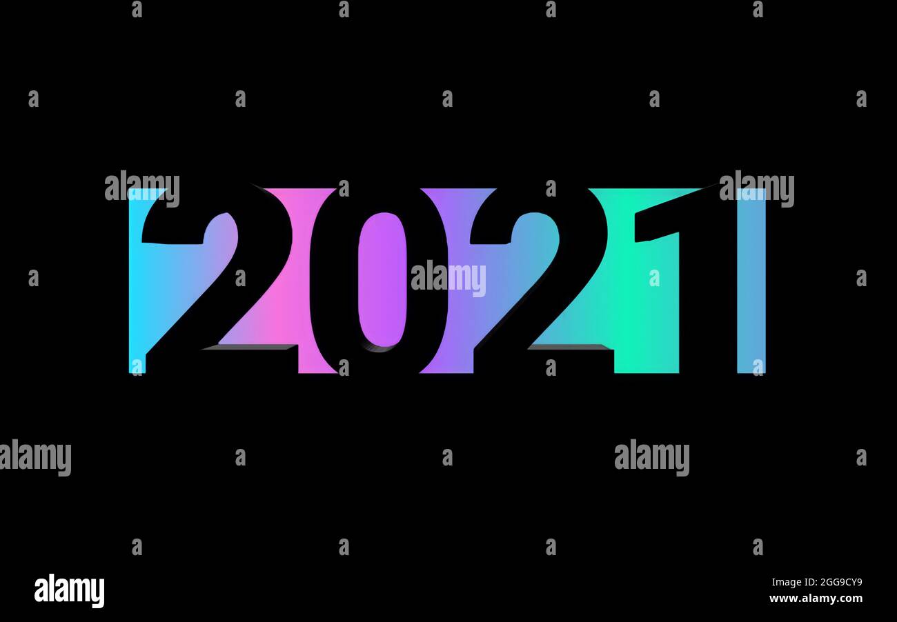 2021 background design Stock Photo - Alamy