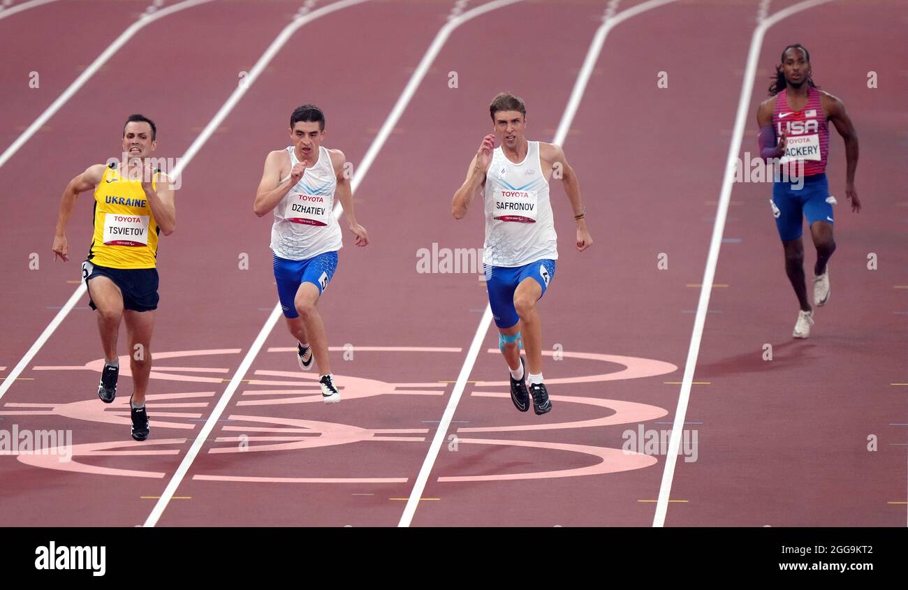 Russian Paralympic Committee's Dmitrii Safronov On Their Way To Winning ...