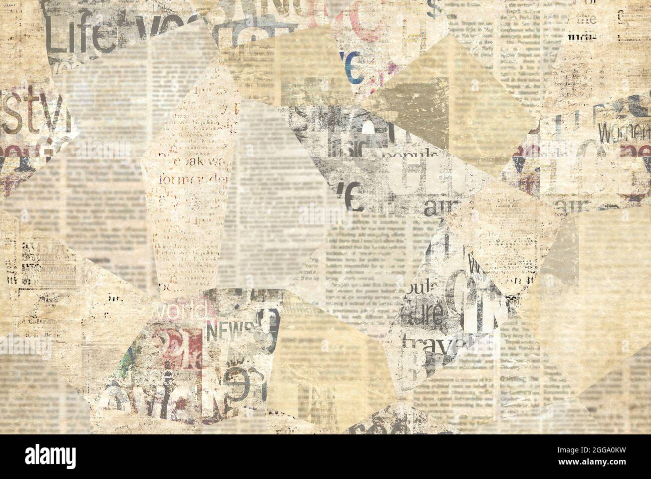 Details 200 old newspaper background