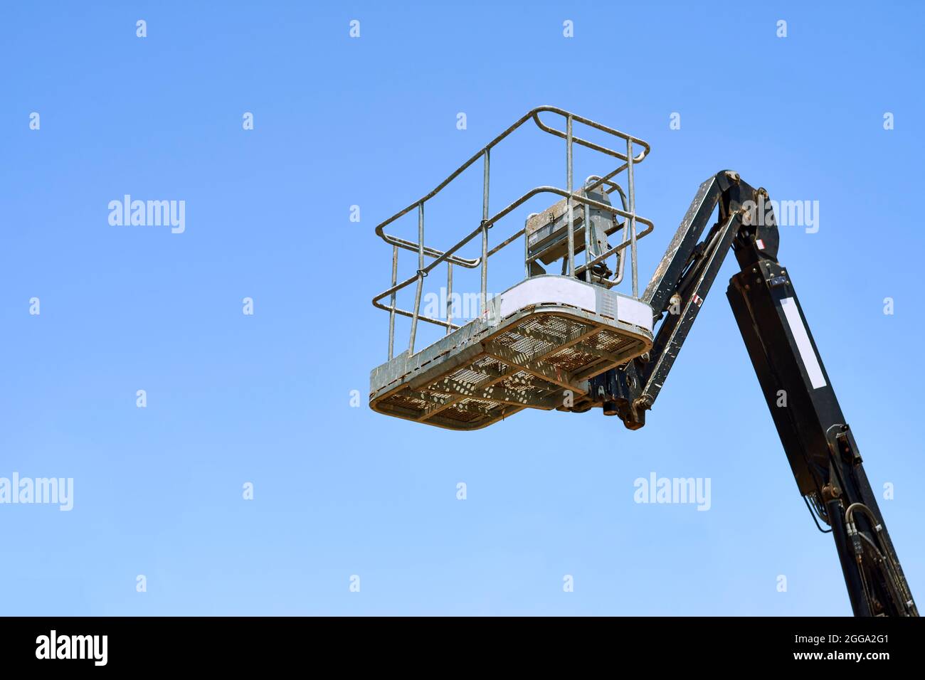 lifting crane for carrying out work at height Stock Photo Alamy