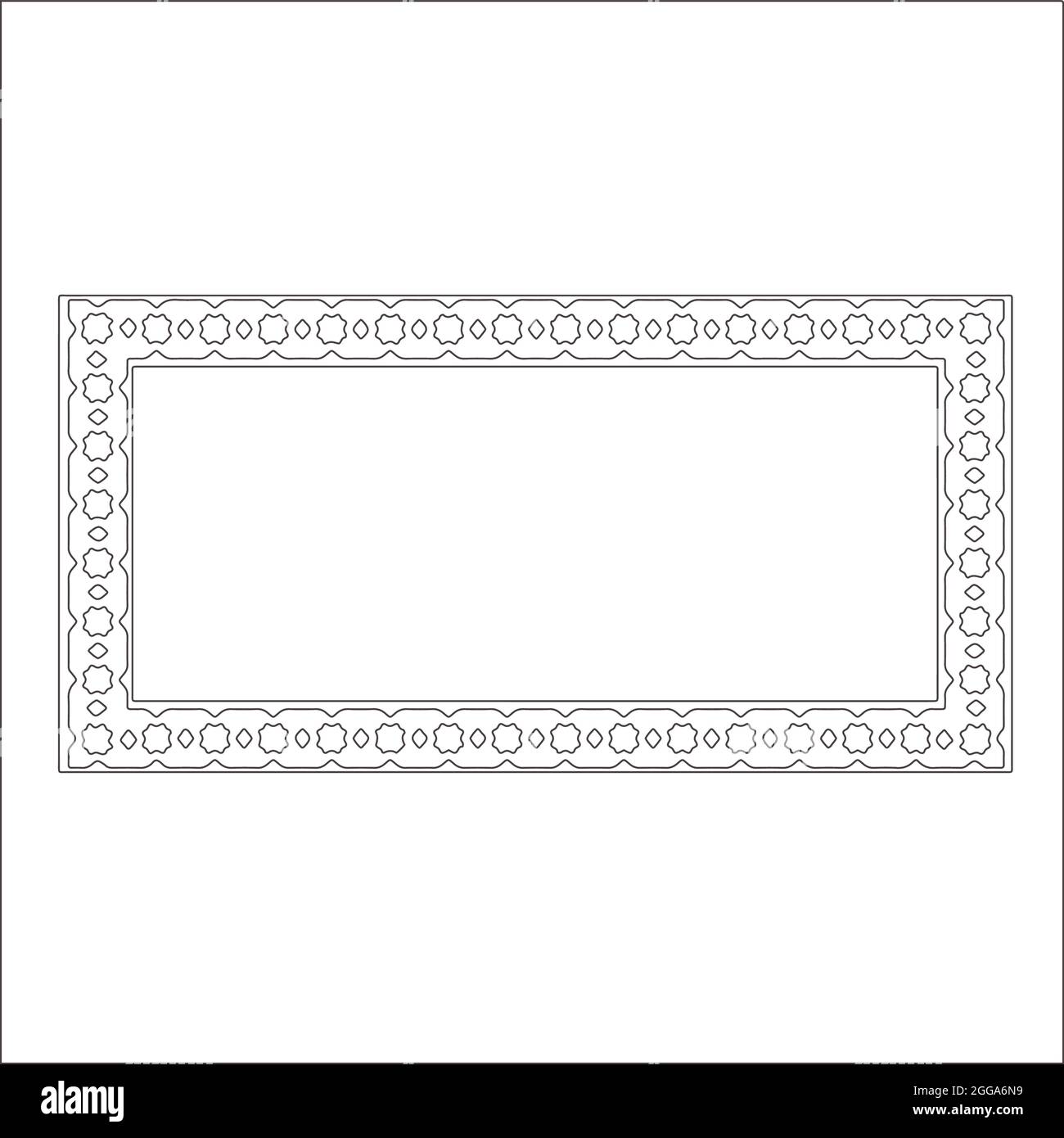 White Floral Paper Lace Frame, Vectors