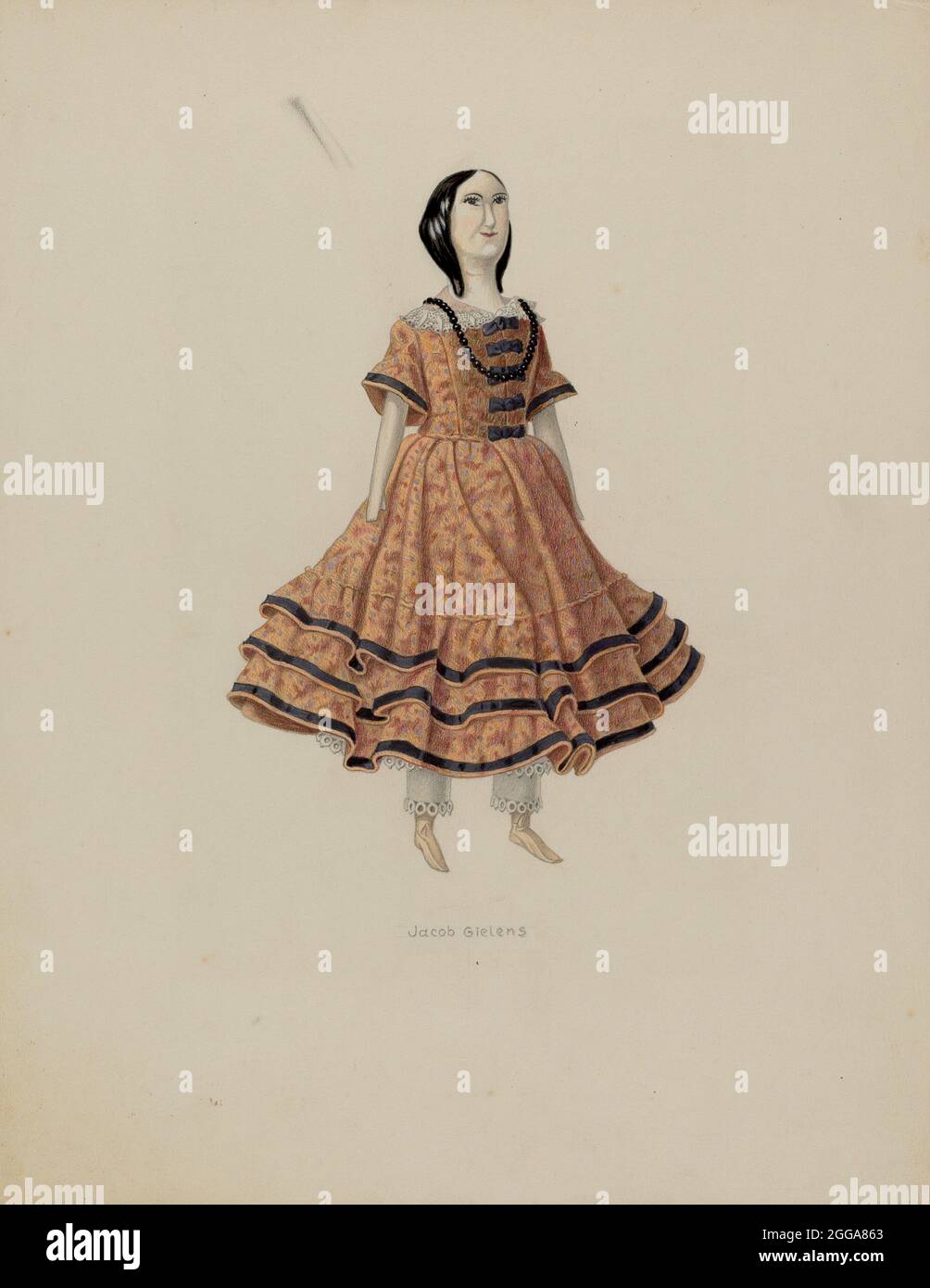 Doll, c. 1937. Stock Photo