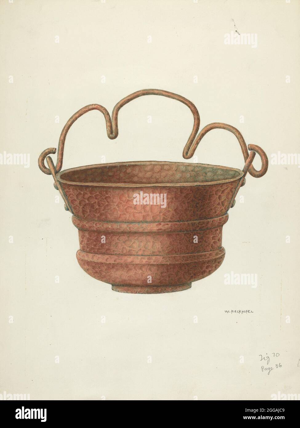 HolyWater Bucket, c. 1936 Stock Photo Alamy