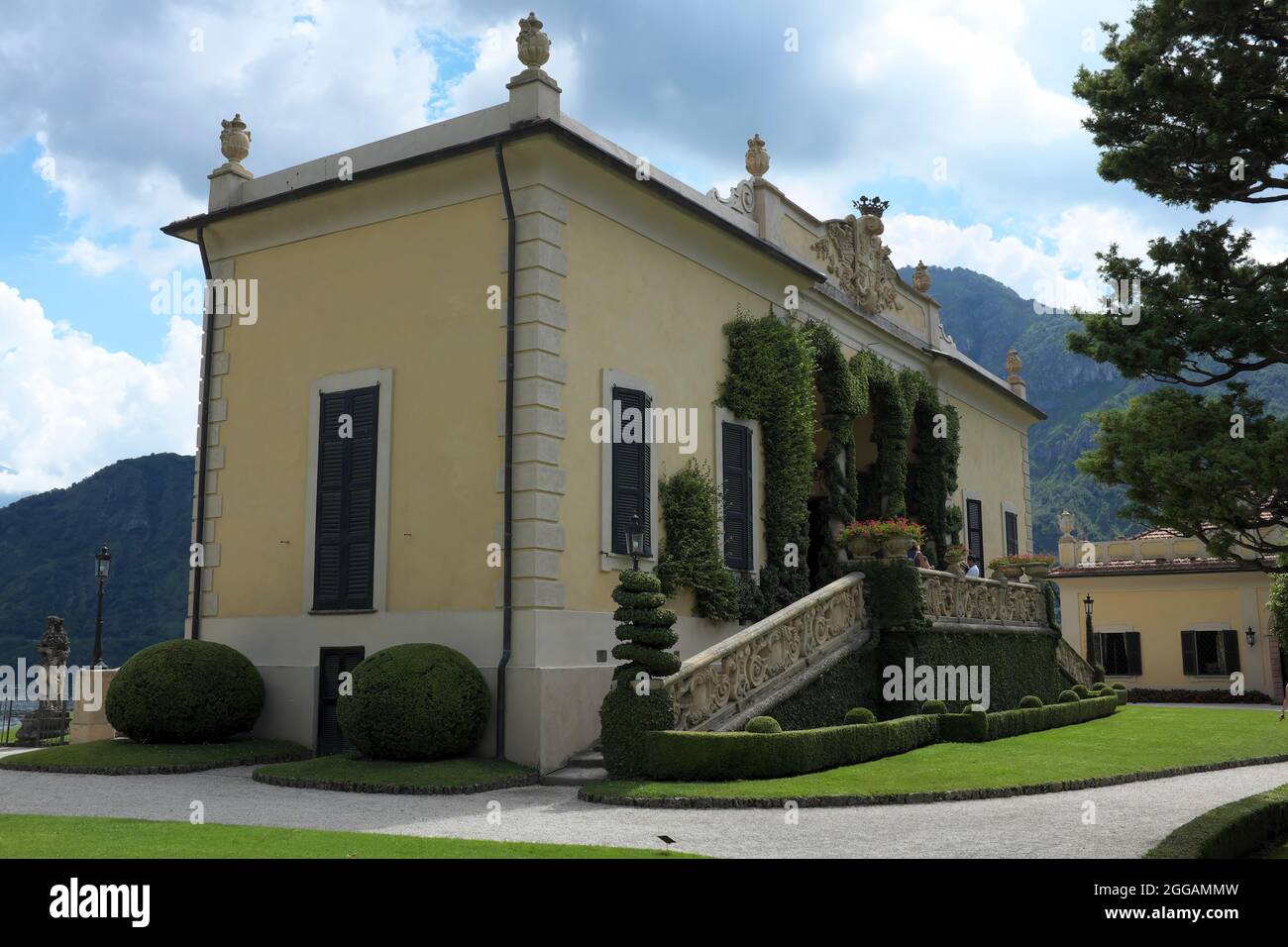 Giardino di Villa del Balbianello In Lenno In The Lombardy Region Of Lake Como Northern Italy Stock Photo