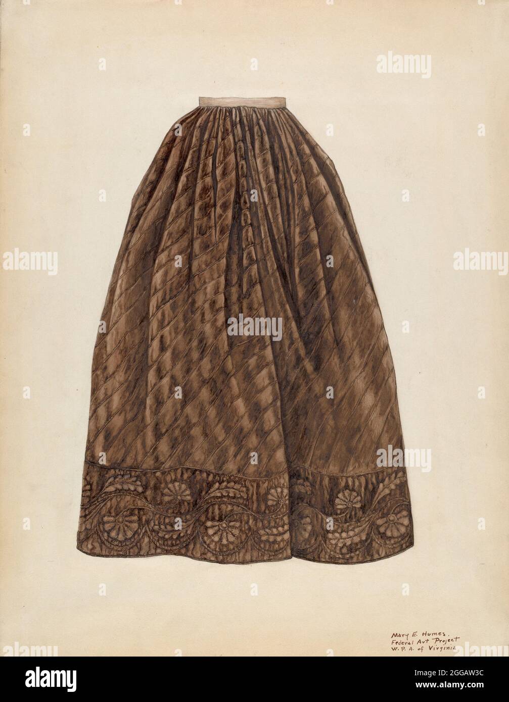 thumbnail interactive-video image 1 of Women's Lace Petticoat - 15" Long Black Underskirt For Costumes & Dresses 1 of 9