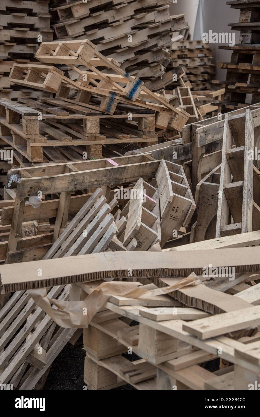 Pile of pallets hires stock photography and images Alamy