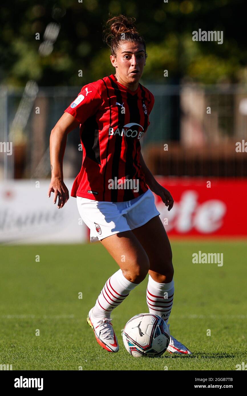 Alessia Piazza (AC Milan) during AC Milan vs ACF Fiorentina femminile,  Italian football Serie A Women match - Photo .LiveMedia/Francesco  Scaccianoce Stock Photo - Alamy