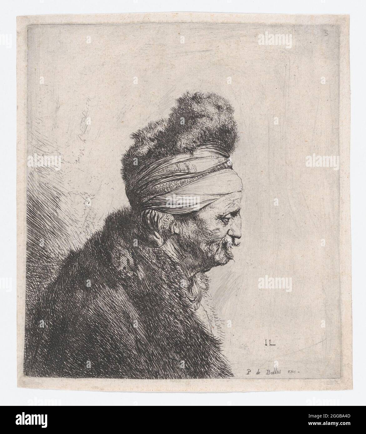 Bust of an old man with a fur hat hi-res stock photography and images ...