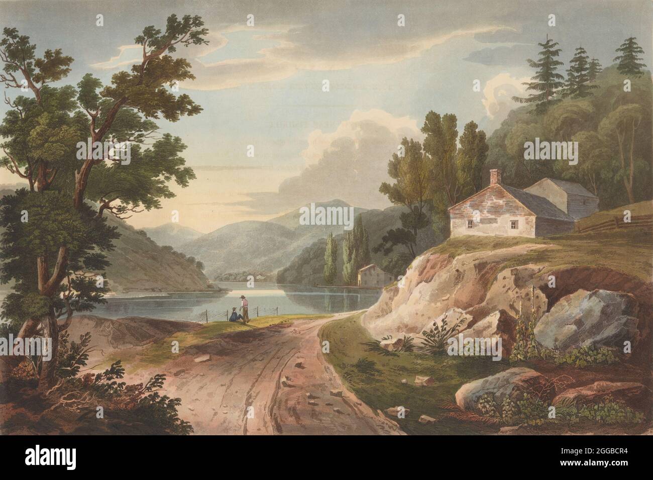 View Near Fishkill (No. 17 of The Hudson River Portfolio), 182324