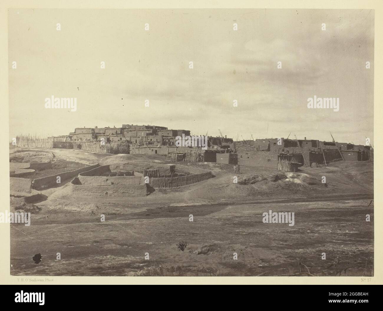Map of zuni pueblo new mexico hires stock photography and images Alamy