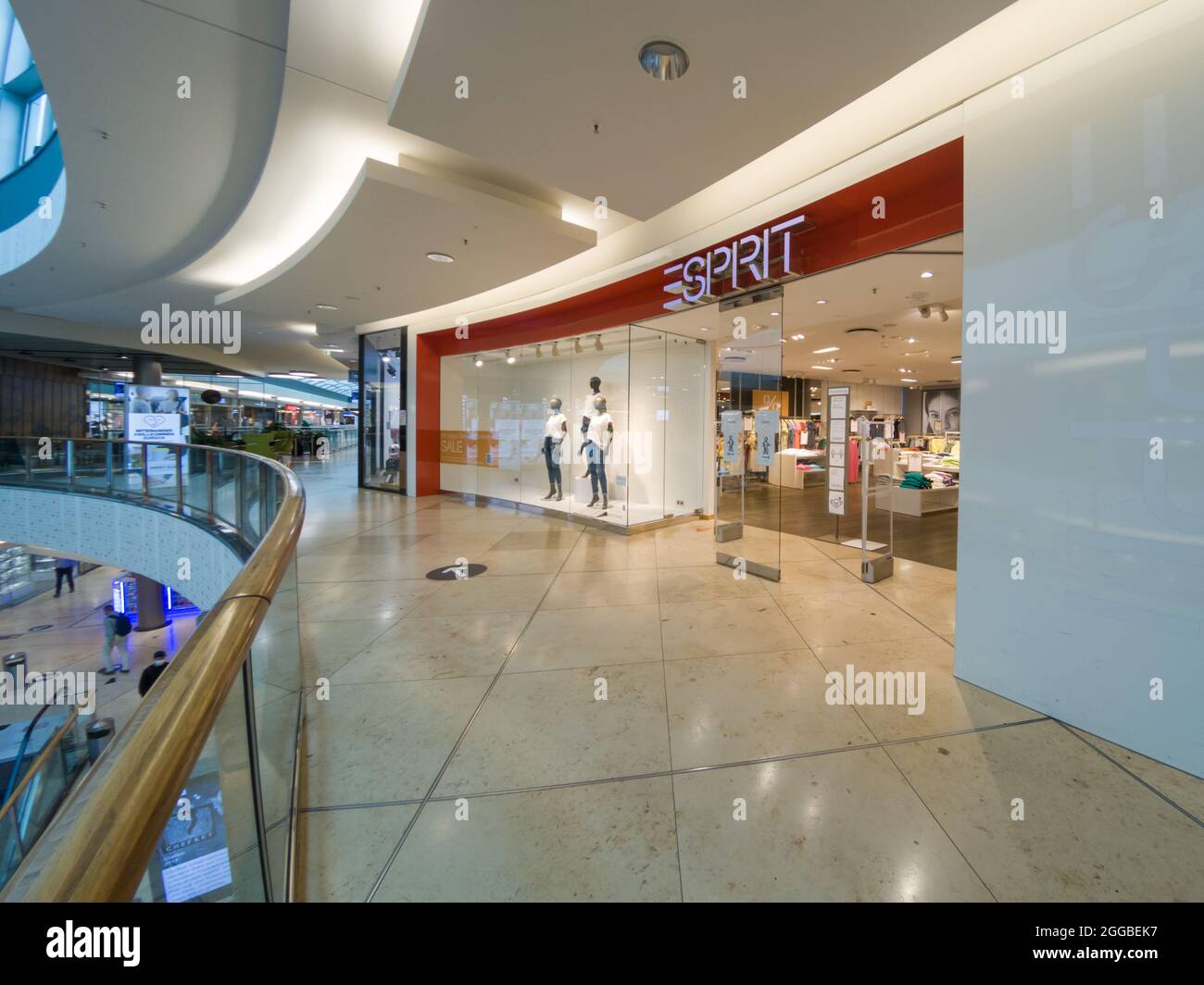 ESPRIT shop store front in Mall In Hannover, Germany, 31.8.2020 Esprit is a  famous brand of clothes for male and female Stock Photo - Alamy