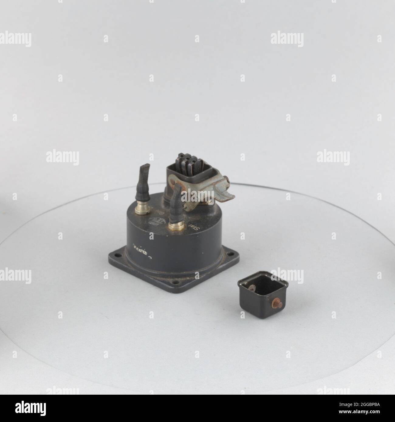 65mm dia;panel-mounted;instrument face covered Stock Photo - Alamy
