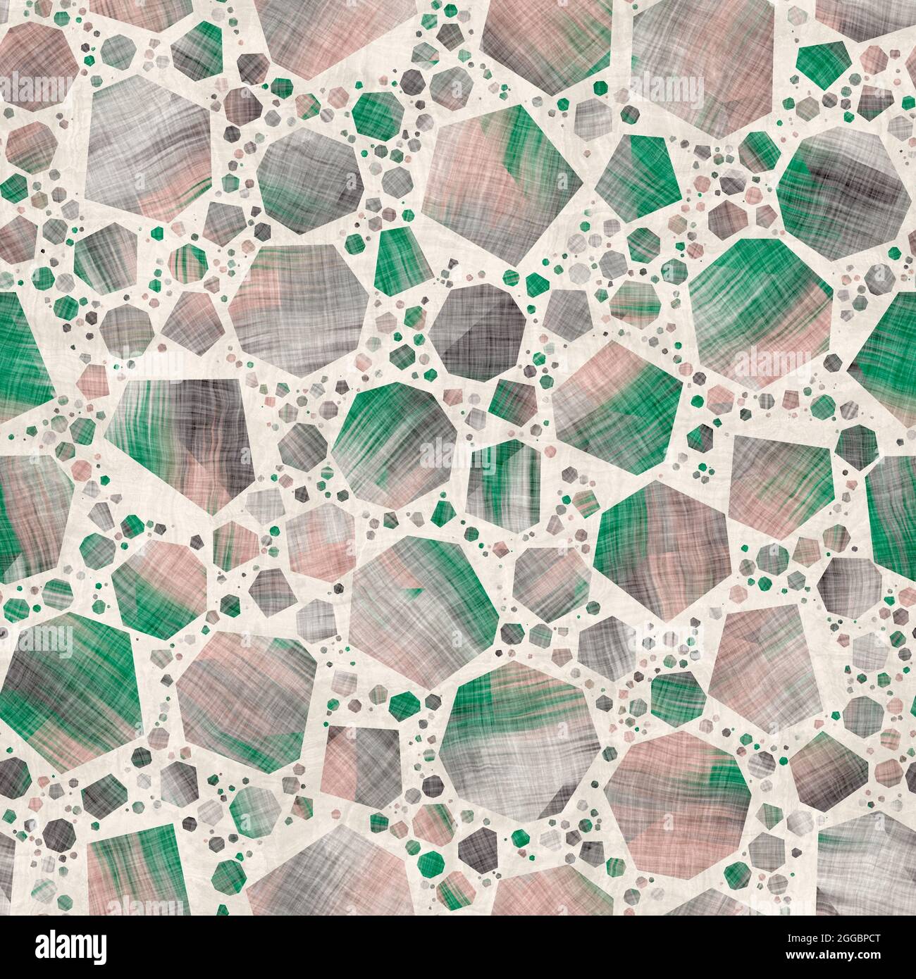 Seamless modern abstract random terrazzo pattern swatch Stock Photo - Alamy