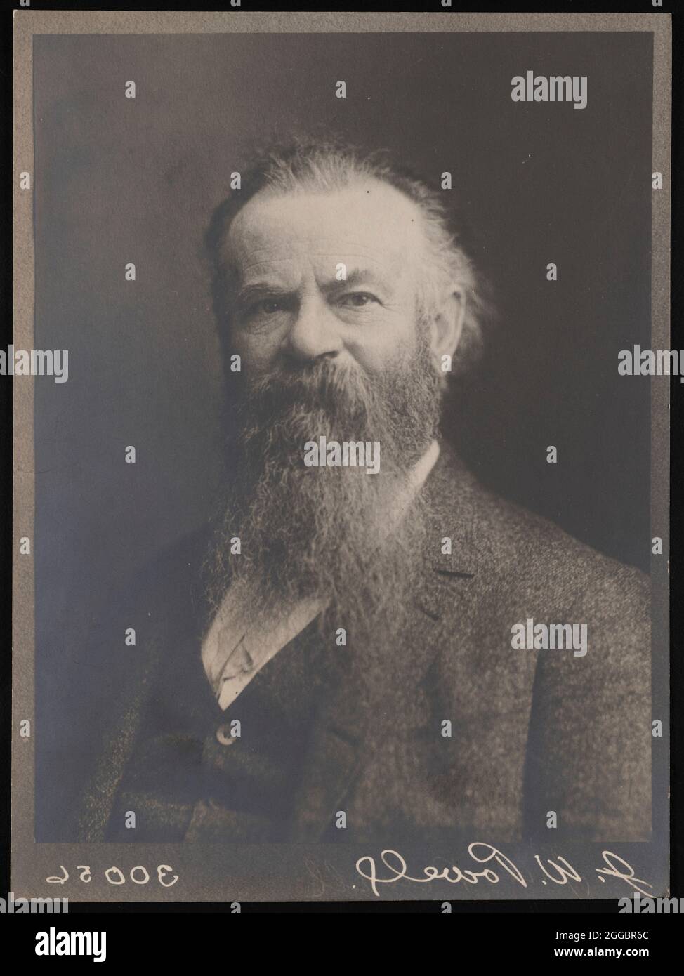 Portrait of John Wesley Powell (1834-1902), 1885. Stock Photo