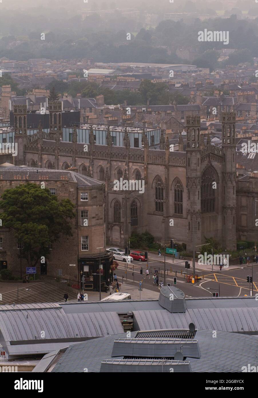 St Pauls and St George's Church in in York Place, Edinburgh, Scotland, UK Stock Photo