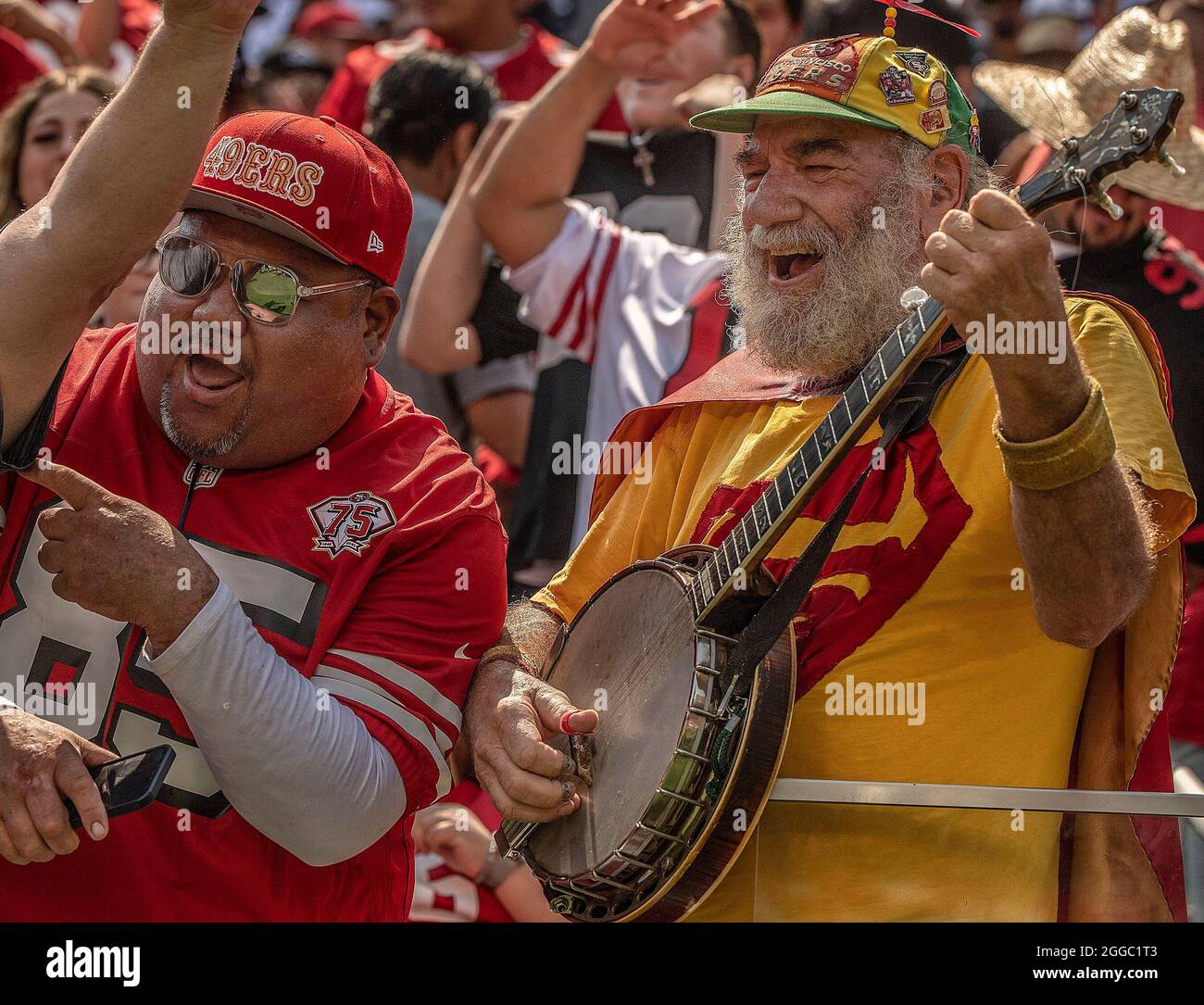 San Francisco 49ers superfans, from Banjo Man to the Guy with the Super Bowl -Ring Hat