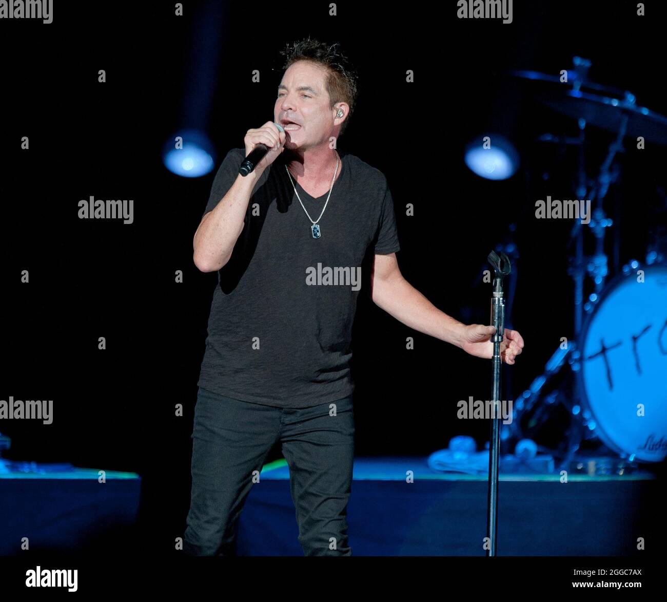 August 10, 2021 - Wilmington, North Carolina; USA - Singer PAT MONAHAN ...