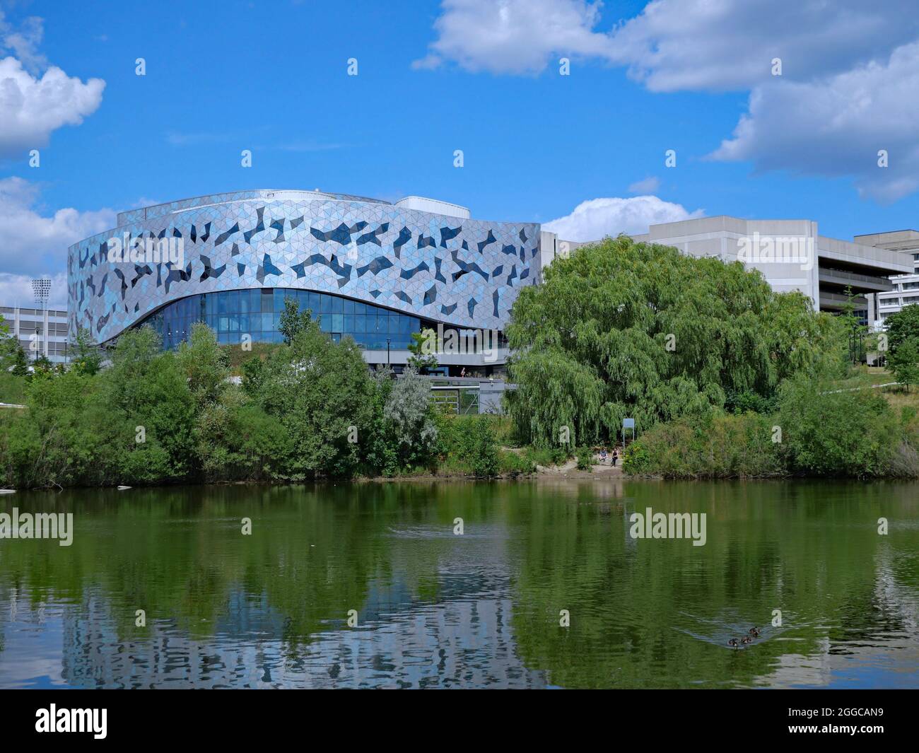 Toronto, Canada August 30, 2021 View of York University campus from