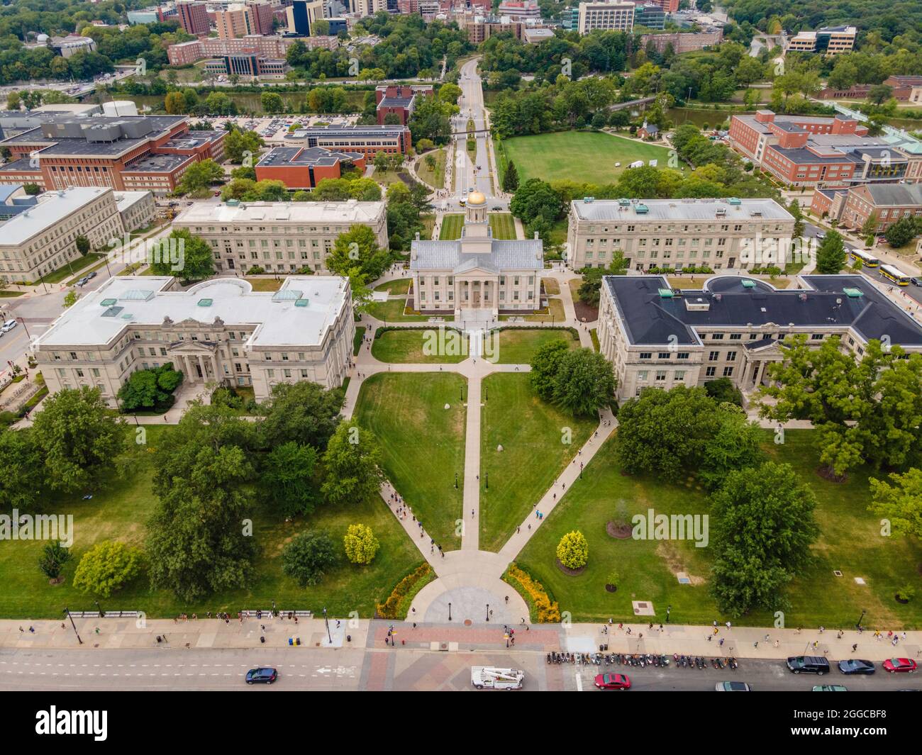 Old capitol university of iowa hires stock photography and images Alamy