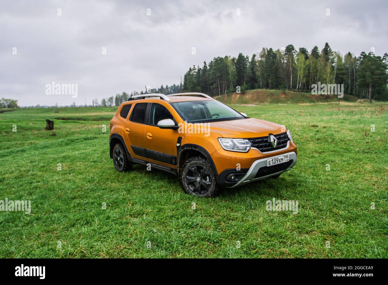 MOSCOW, RUSSIA - MAY 08, 2021 Renault Duster second generation