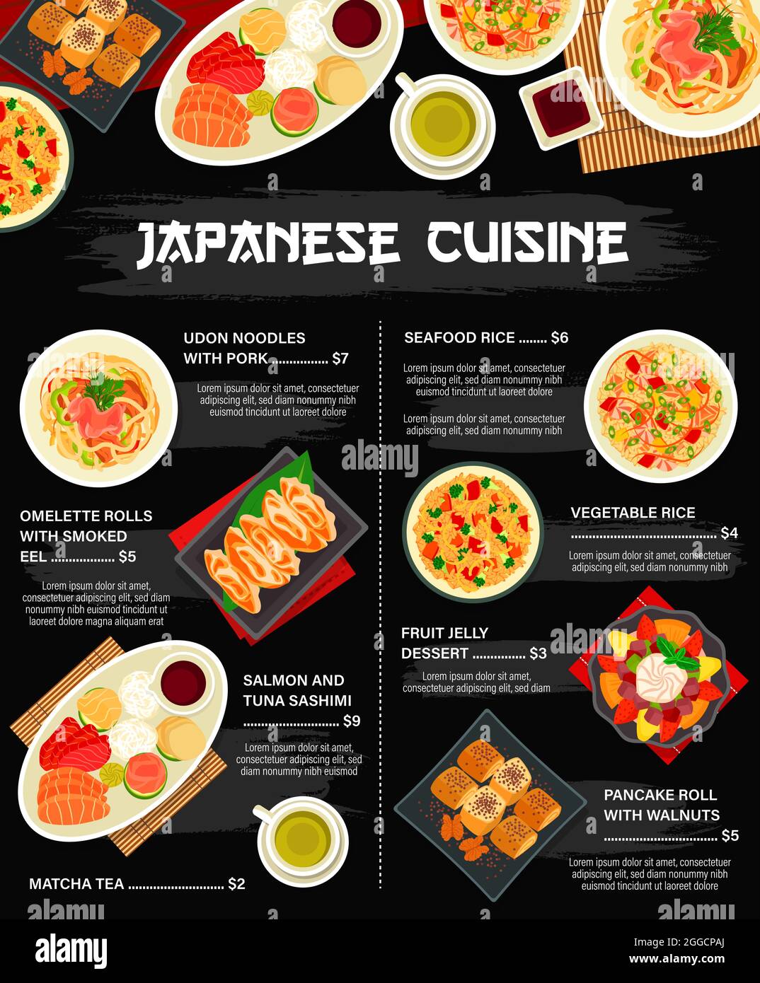 Thưởng thức ẩm thực Nhật Bản là trải nghiệm không thể bỏ lỡ! Với sự kết hợp hoàn hảo giữa hương vị và hình dáng, thực khách sẽ có cảm giác như đang đến trực tiếp đất nước hoa anh đào. Hãy chuẩn bị tinh thần và thoải mái thưởng thức ngay! 