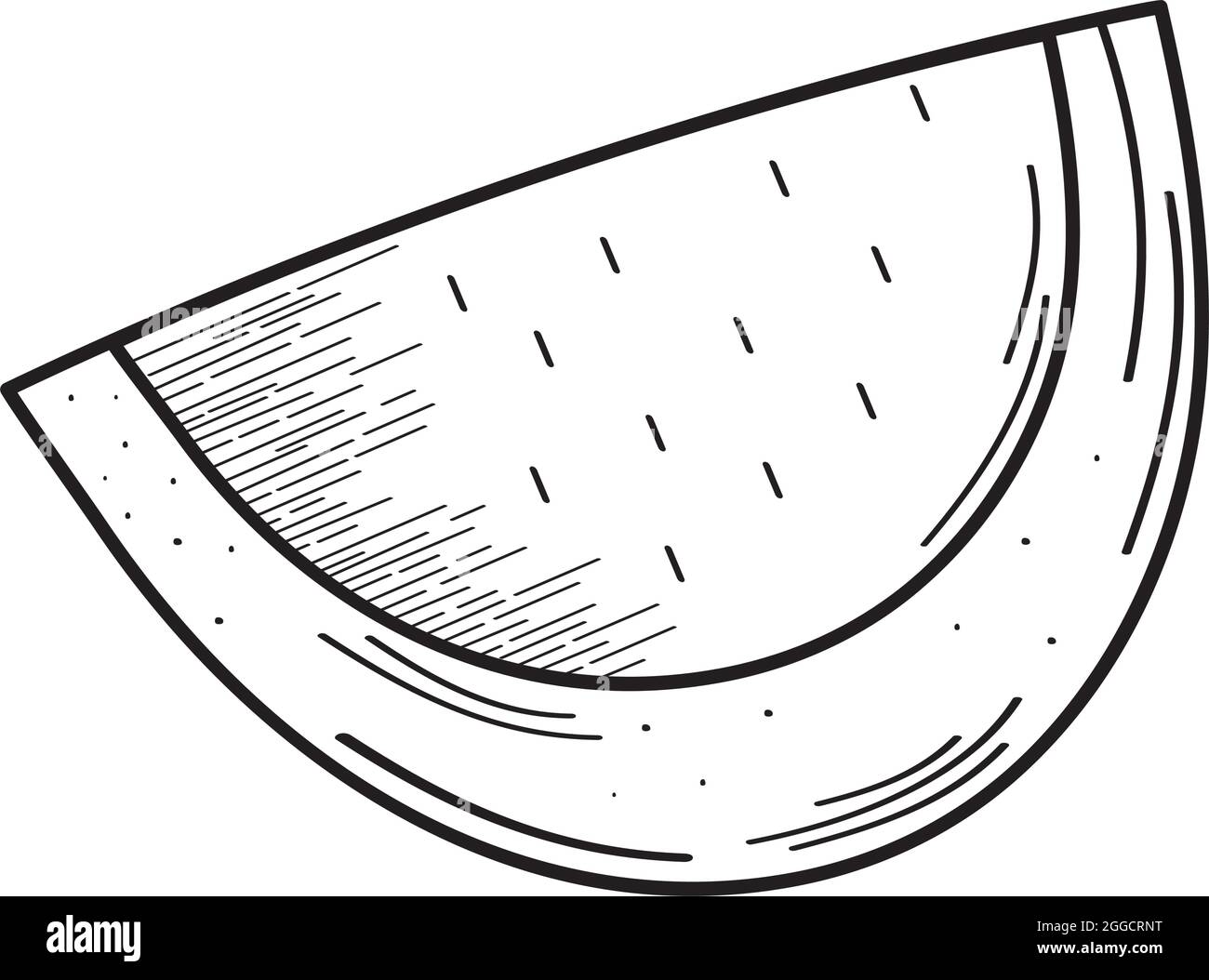 Isolated watermelon fruit Stock Vector Image & Art - Alamy
