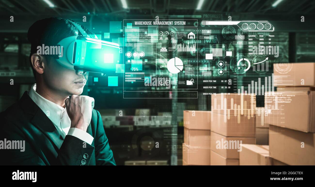 Future virtual reality technology for innovative VR warehouse