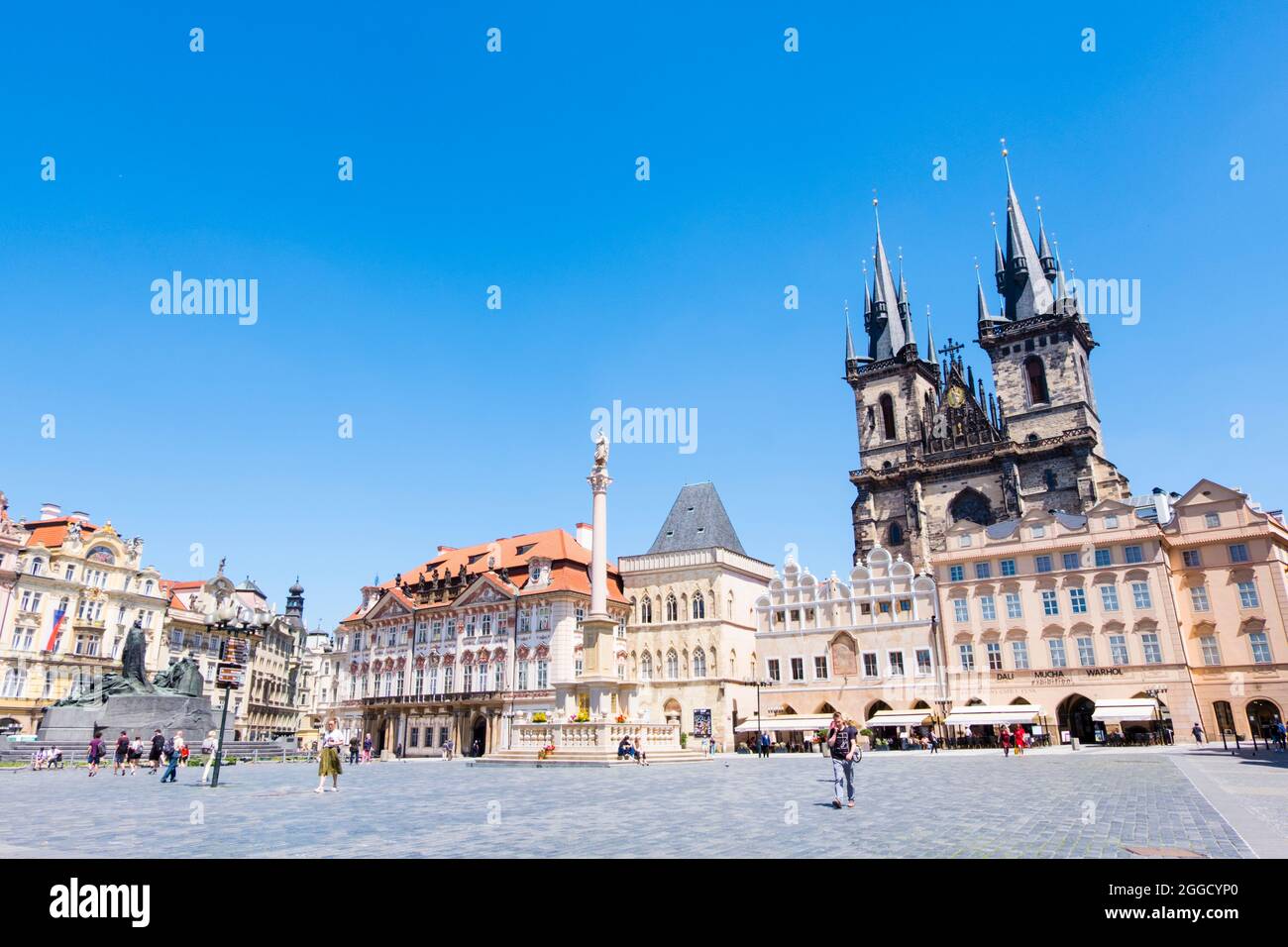 Staroměstské náměstí, Old Town Square, Prague, Czech Republic Stock Photo