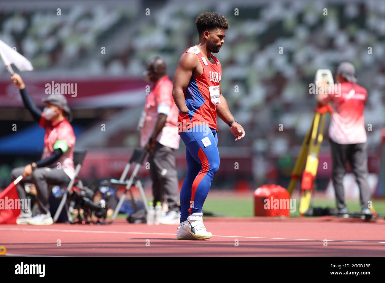 Japan. 31st Aug 2021. VARONA GONZALEZ Guillermo (CUB) competes in the