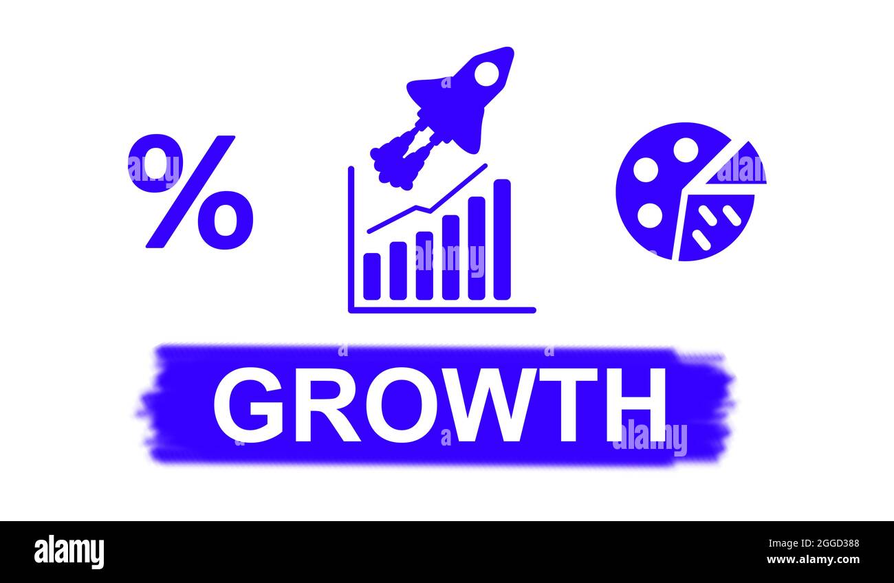 Illustration of a growth concept Stock Photo - Alamy