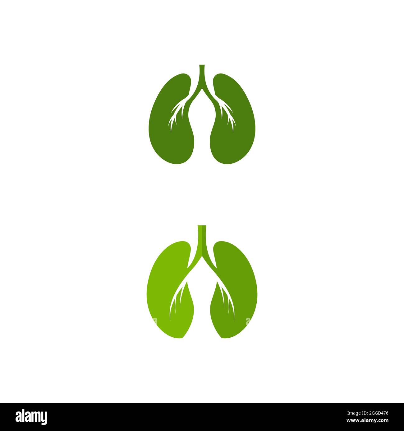 Lung cancer vector logo icon hi-res stock photography and images - Alamy