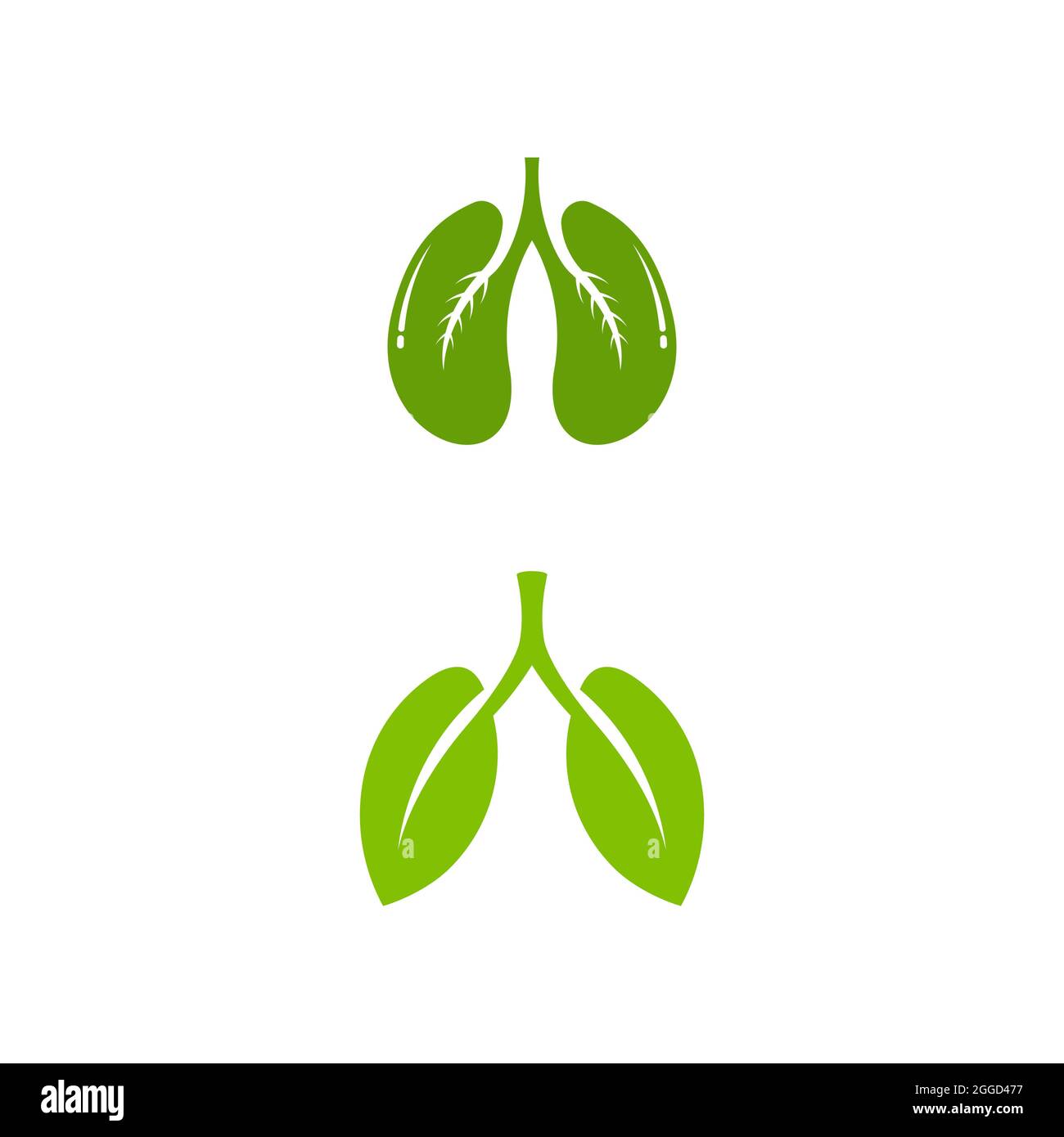 Lung Vector icon for medical design illustration Template Stock Photo ...