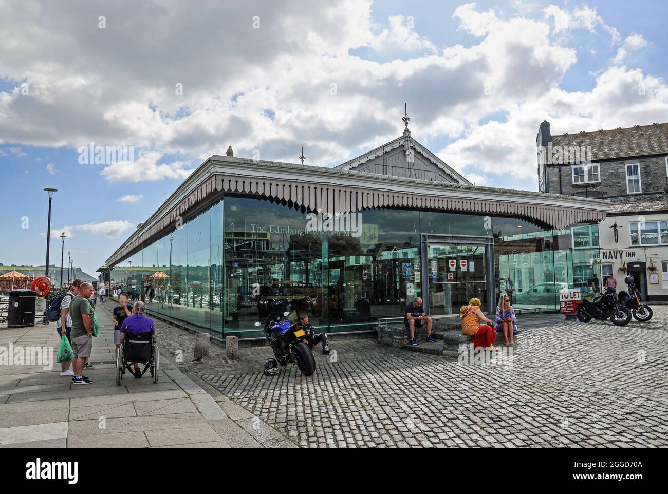 Currently the centre of controversy, the former Glass Blowing House on
