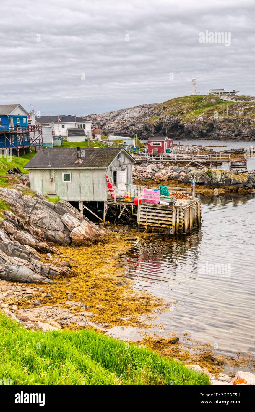 ChannelPort aux Basques in southwest Newfoundland Stock Photo Alamy