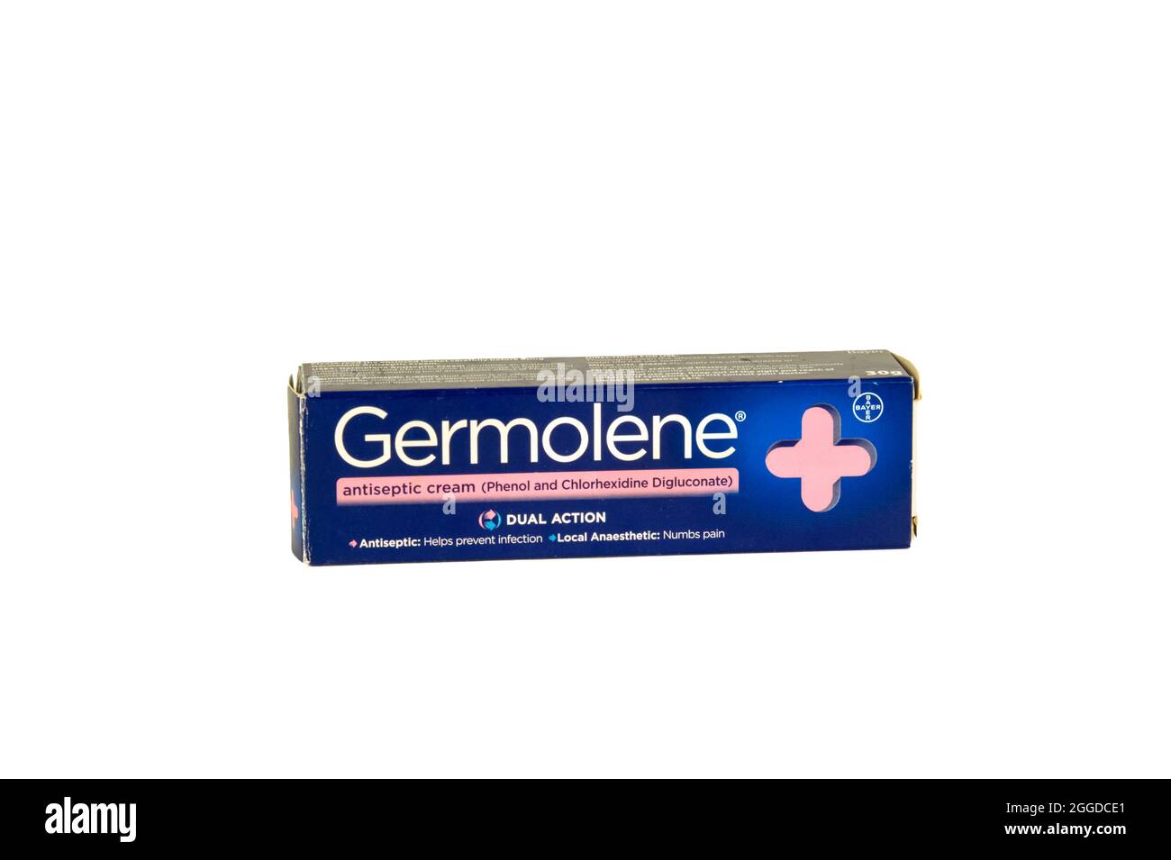 A packet of Germolene antiseptic cream. Stock Photo
