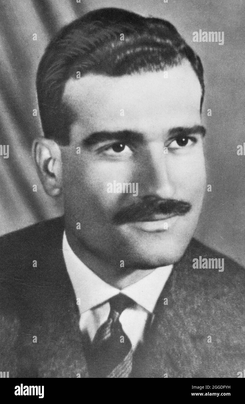 ELI COHEN (1924-1965) Egyptian-born Israeli spy in January 1959 Stock Photo