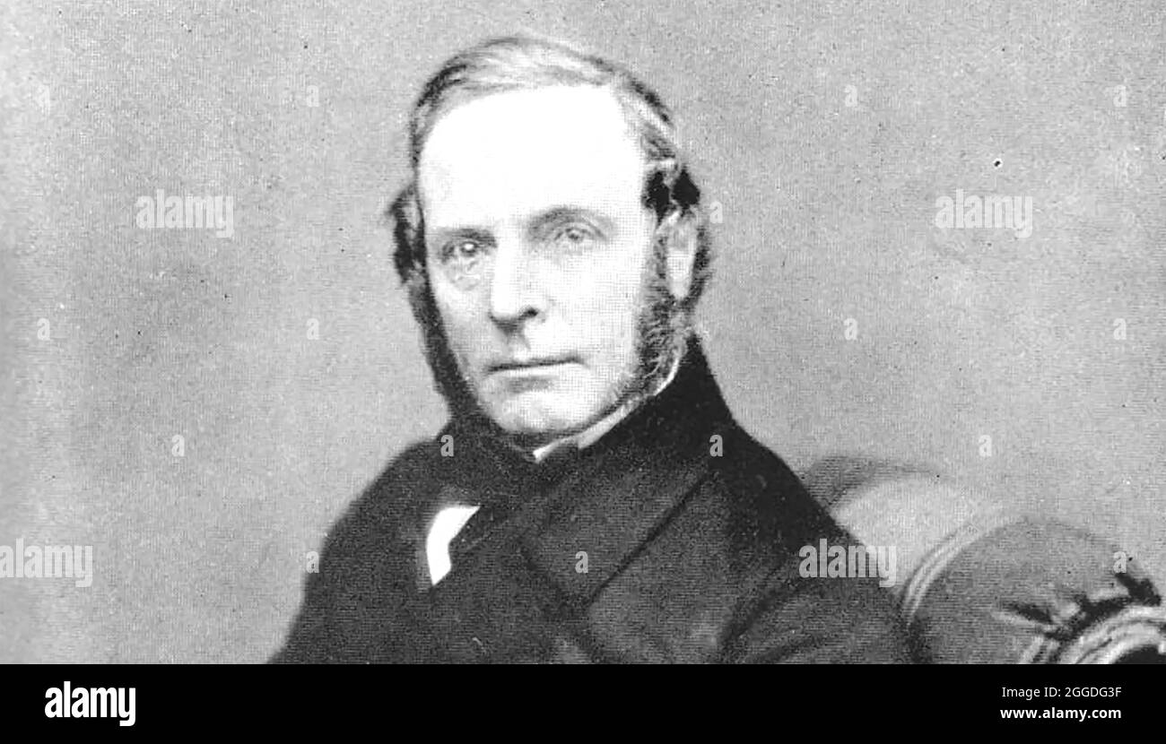 ROBERT FORTUNE (1812-1880) Scottish botanist, plant hunter and traveller Stock Photo