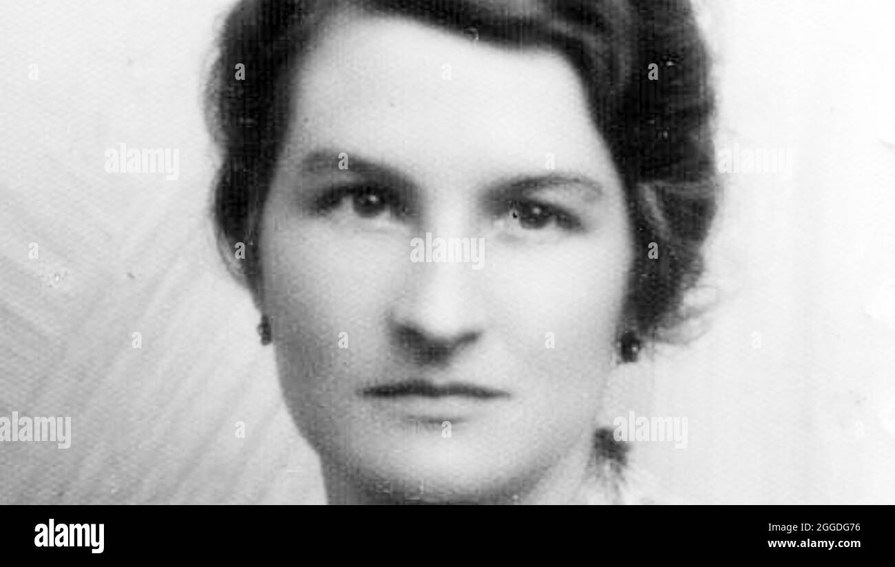 VIRGINIA HALL (1906-1982) American spy who worked with the SOE and OSS in WW2 Stock Photo