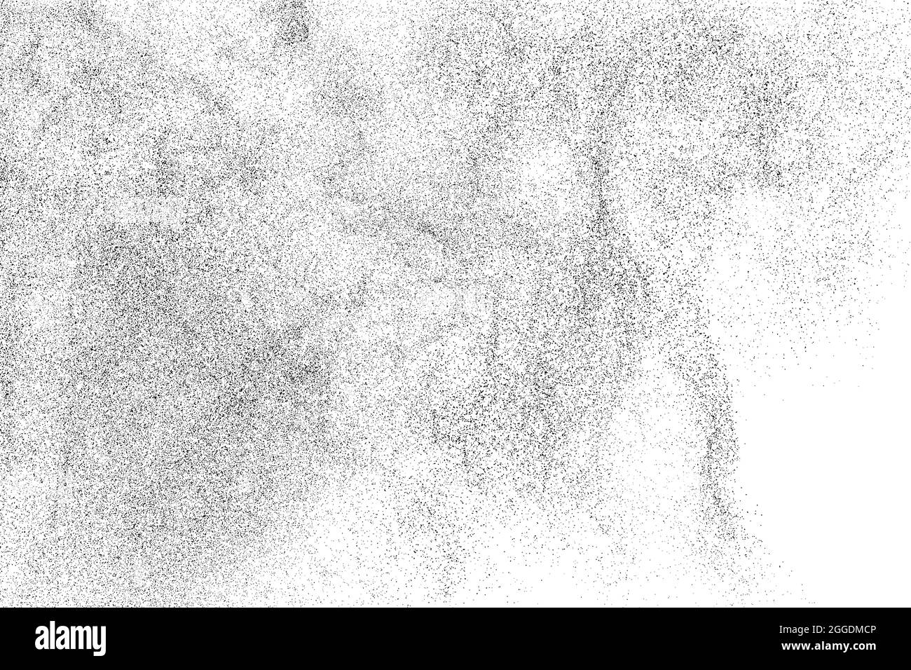 Distressed black texture. Dark grainy texture on white background. Dust