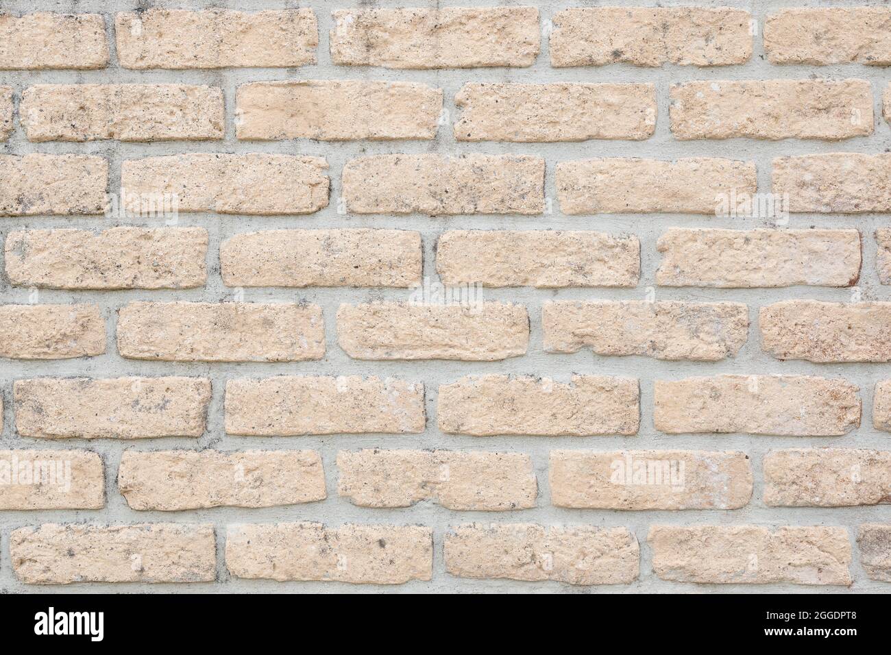 Brick wall background texture. Full frame Stock Photo