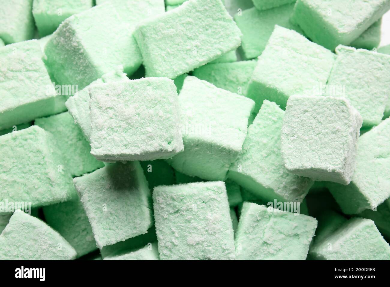 Flat lay marshmallow cubes hi-res stock photography and images - Alamy