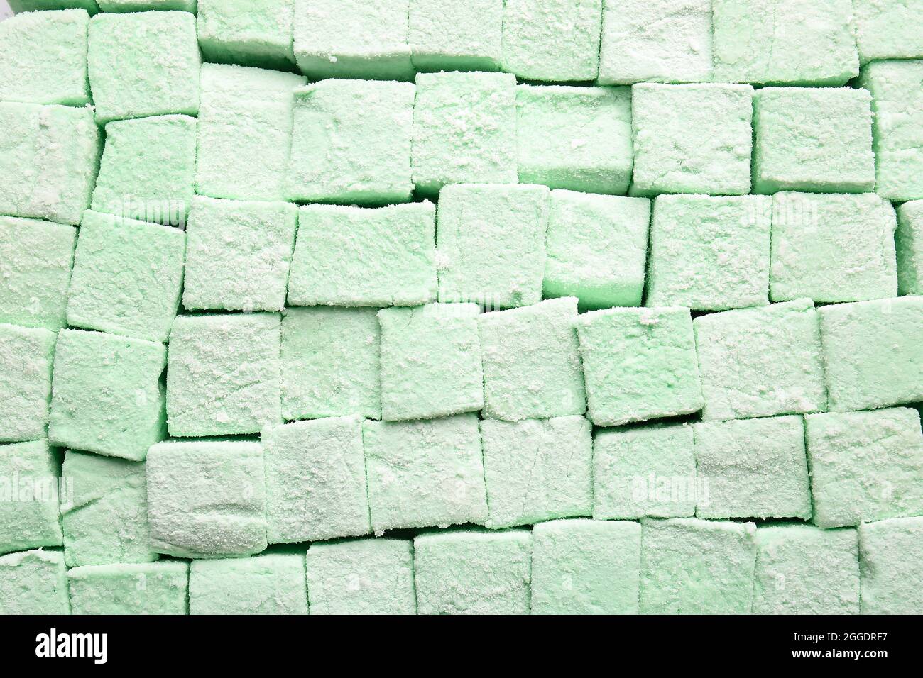 Flat lay marshmallow cubes hi-res stock photography and images - Alamy