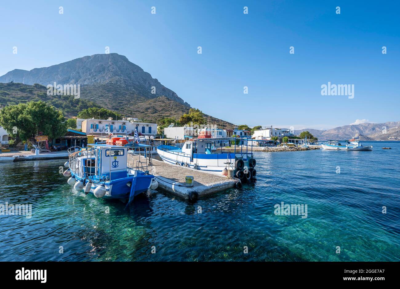 Boats In The Small Harbour Of Telendos Kalymnos Dodecanese Greece boats-in-the-small-harbour-of-telendos-kalymnos-dodecanese-greece