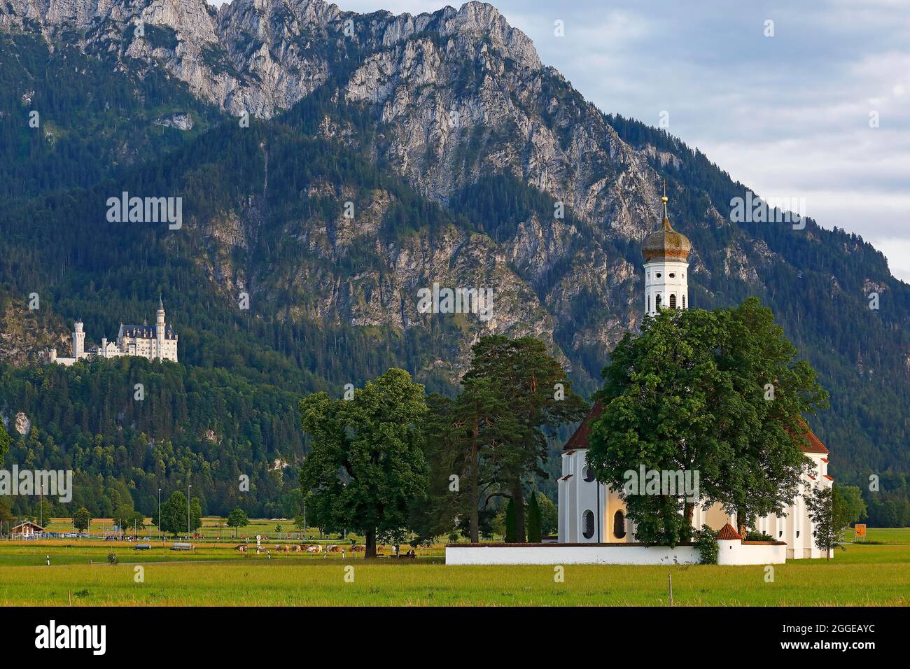 Pilgrim church st coloman hi-res stock photography and images - Alamy