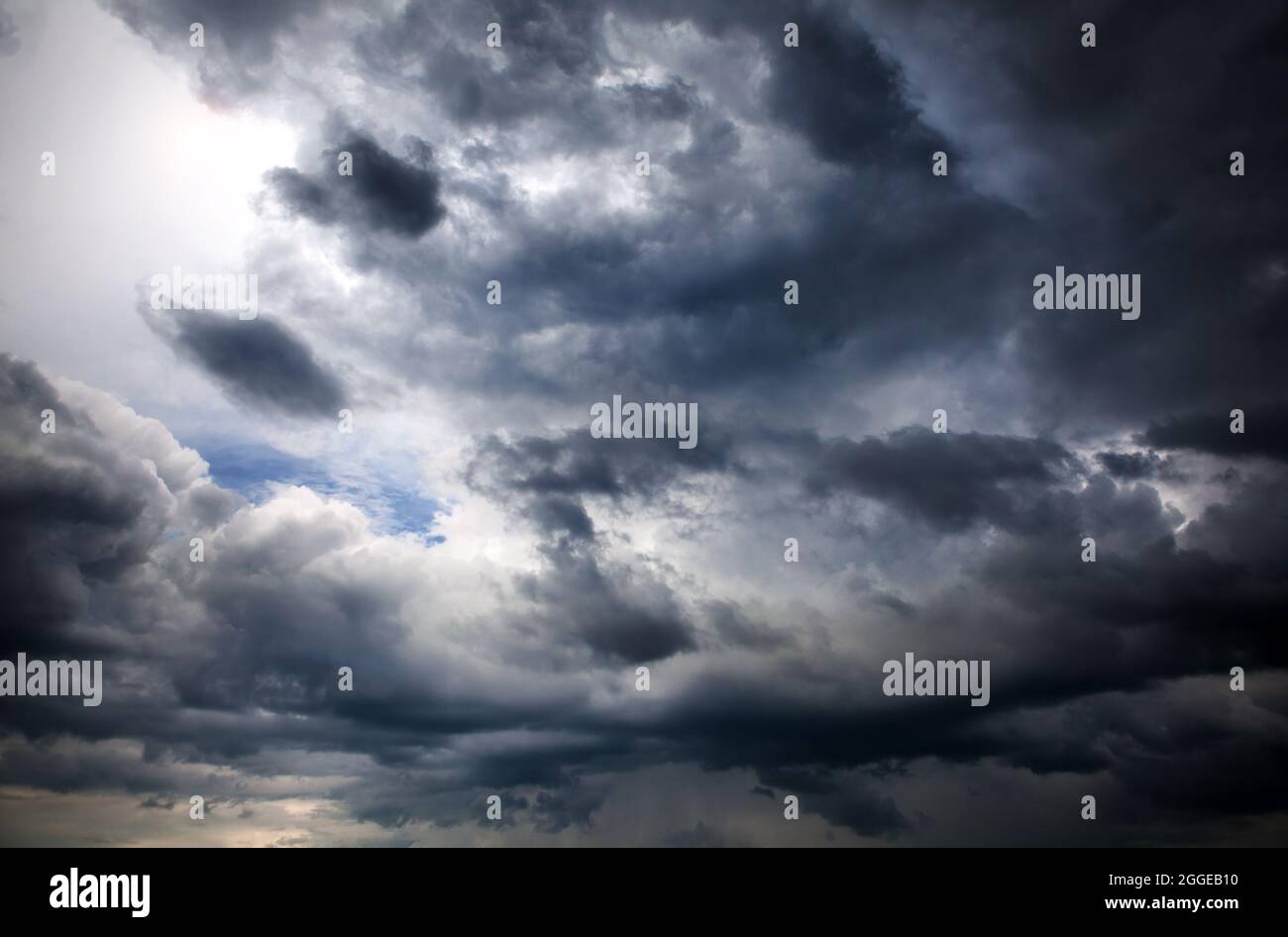 Dark and Dramatic Storm Clouds Area Background Stock Photo - Alamy