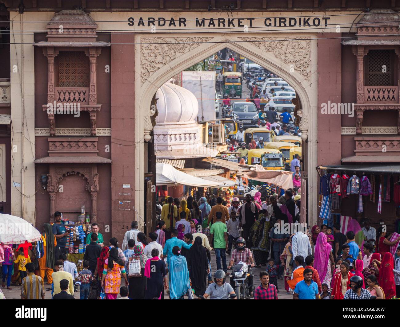 Sardar Market, Old Town, Jodhpur, Rajasthan, India Stock Photo