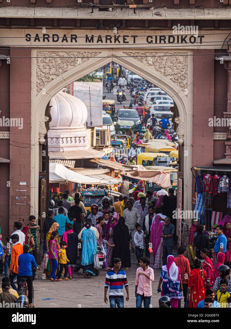 Sardar Market, Old Town, Jodhpur, Rajasthan, India Stock Photo