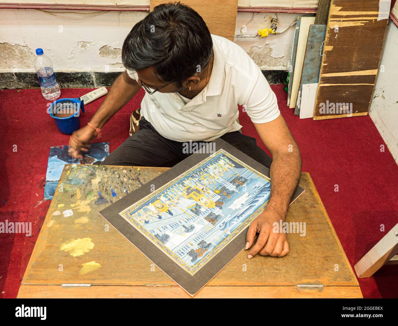 Painting artist india hires stock photography and images Alamy