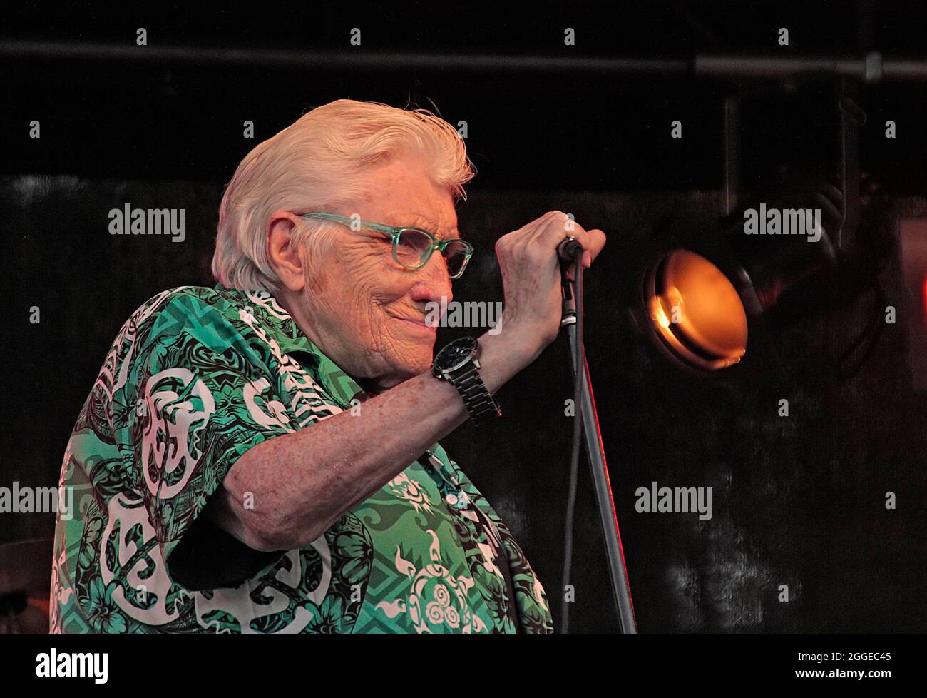 Chris Farlowe Hamburg Blues Band Concert On 30 07 21 In Offenbach Hesse Germany Stock Photo Alamy