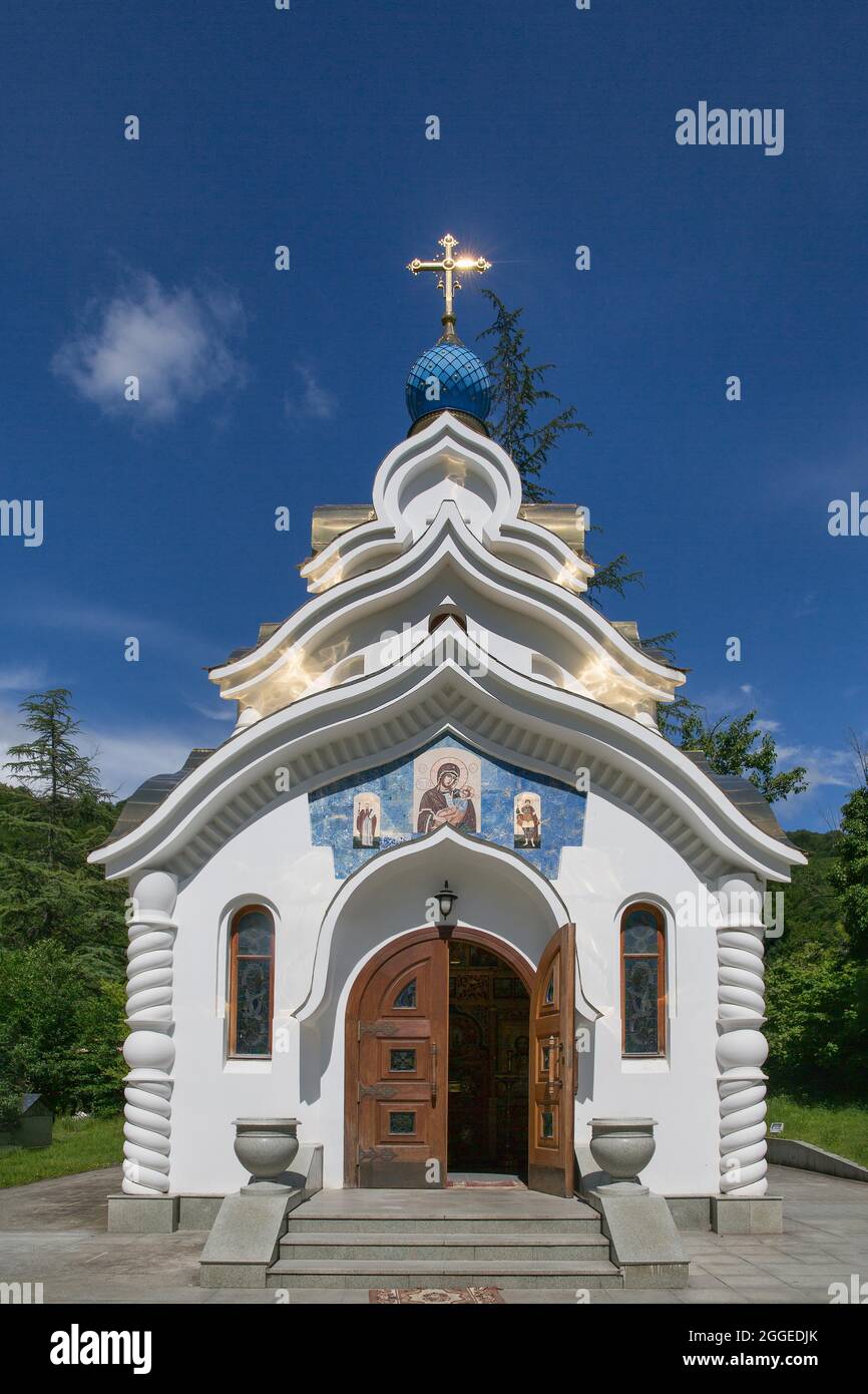 Chapel in the convent, Sochi, Krasnodar krai, Russia Stock Photo